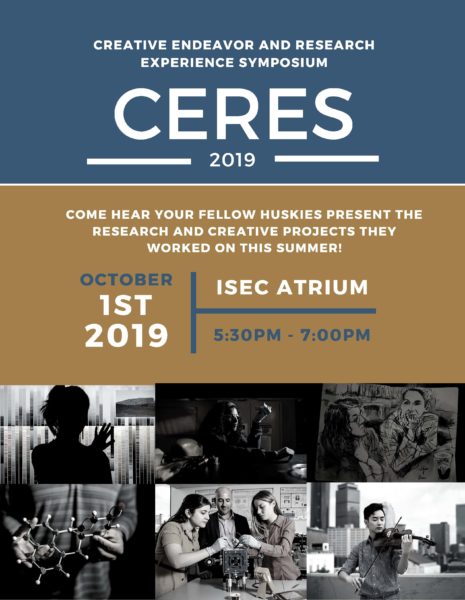 Poster advertising the CERES