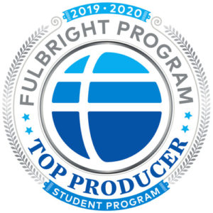 Fulbright Top Producer Badge