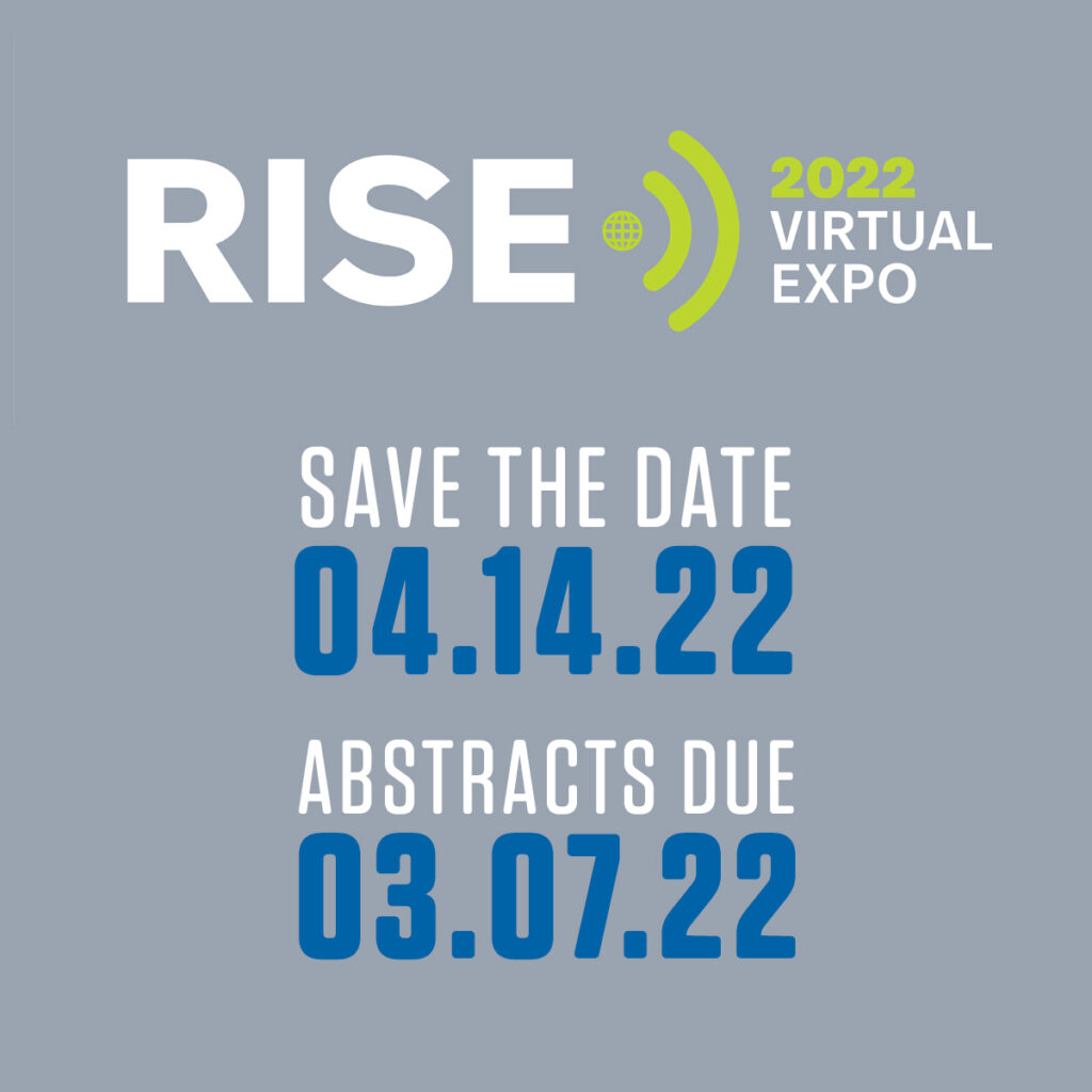 RISE 2022: Submit Your Abstract, Save the Date