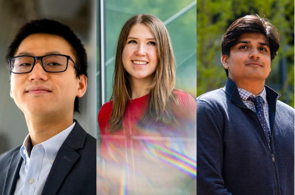 Meet the Three Northeastern Students Awarded Goldwater Scholarships This Year