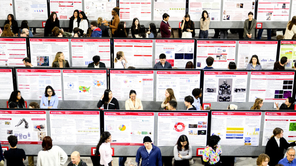 From science to ‘Suits,’ Northeastern community shows off its research in the 2024 RISE Expo