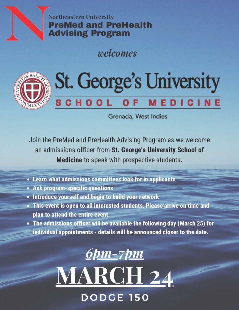 PreMed and PreHealth Advising Program Northeastern University