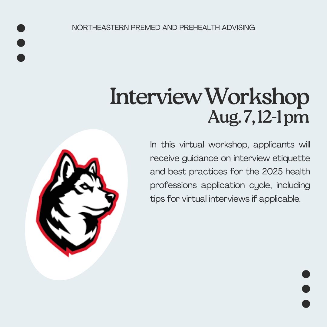 2025 Application Workshops Interview Workshop PreMed And PreHealth   Copy Of Interview Workshop Aug. 2 12 1 Pm 