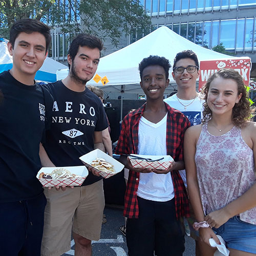 First-Year Honors Students at Cambridge Dumpling Festival