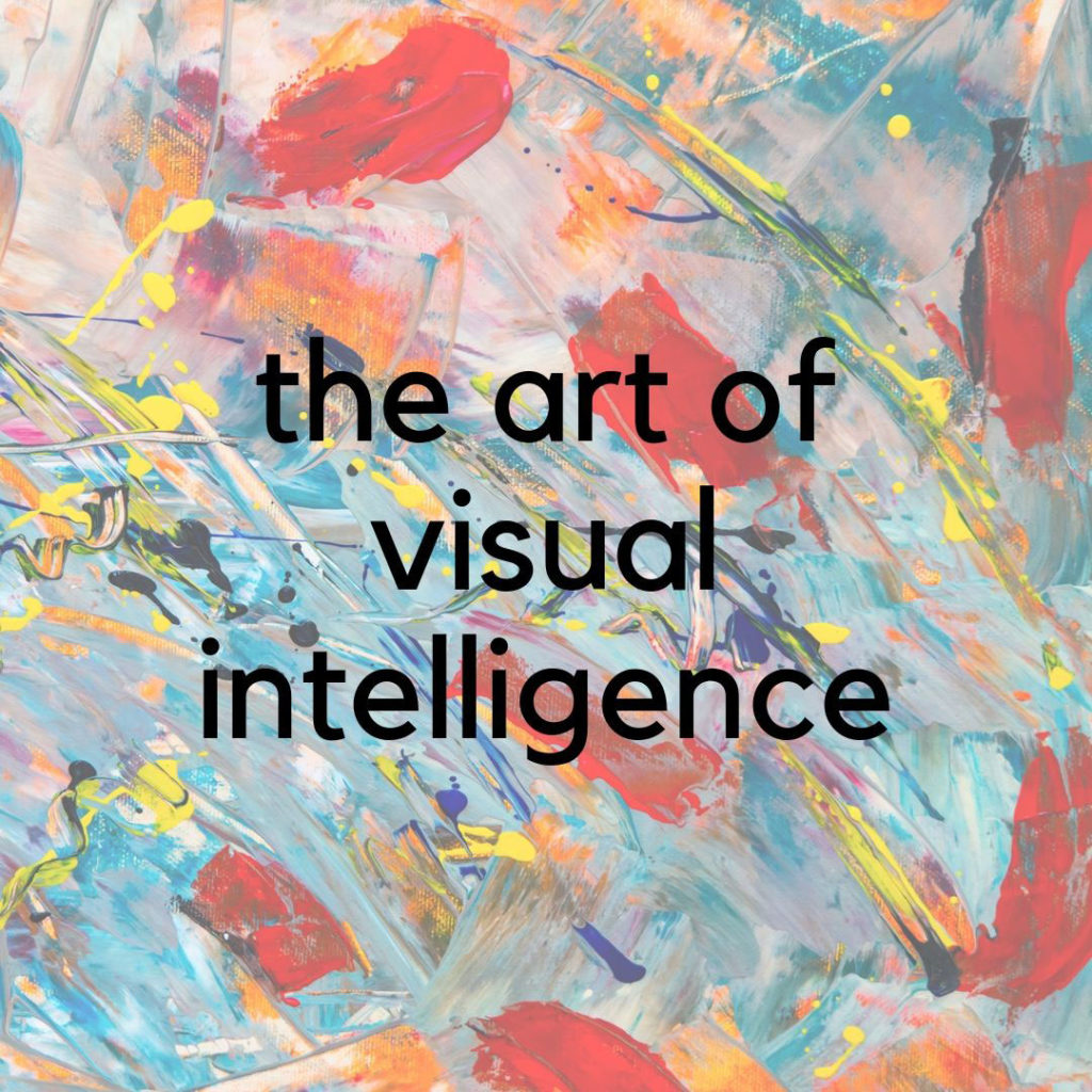 the art of visual intelligence contemporary art image