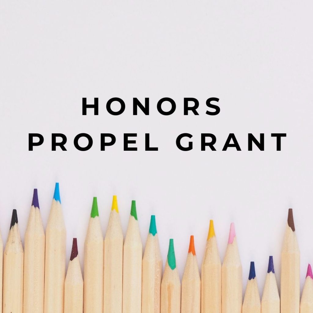 Honors Propel Grant Annoucement