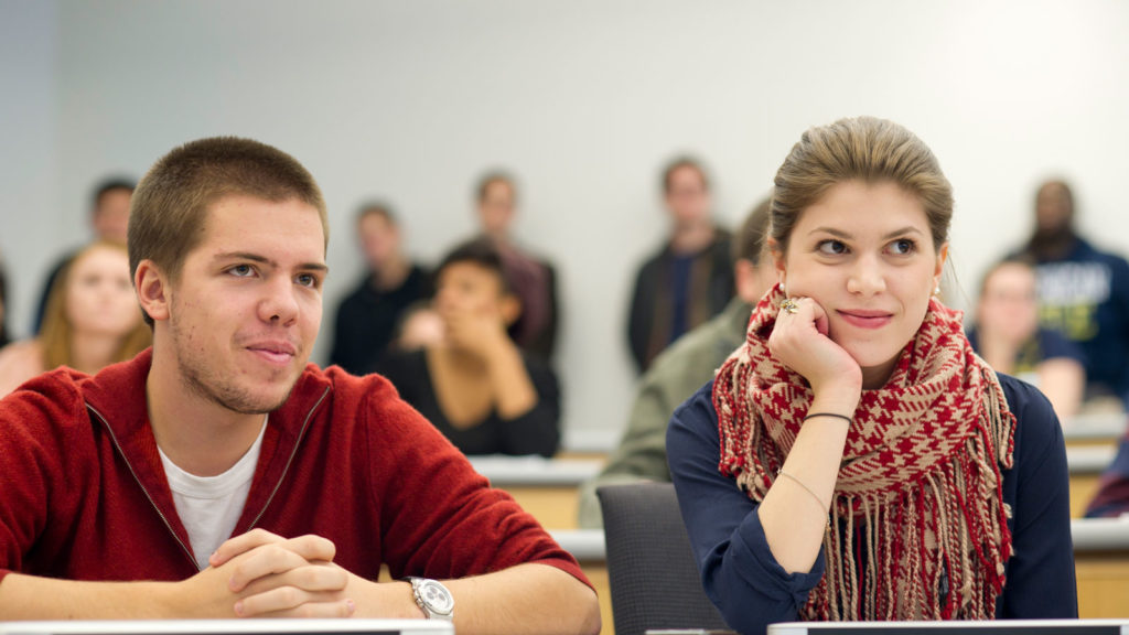 campus classrooms at Northeastern University