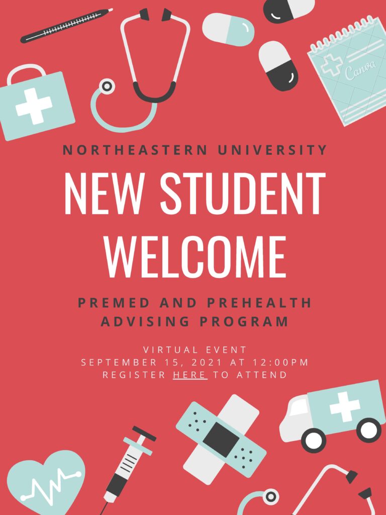 New Student Welcome Meeting (Virtual)