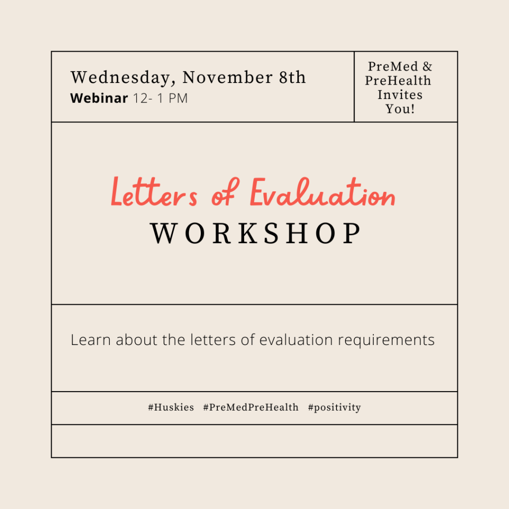 2025 Application Workshops | Letters of Evaluation