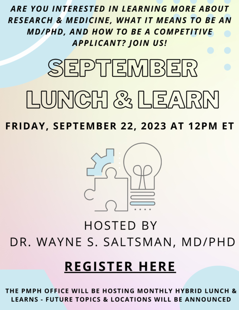 Lunch & Learn: Research & Medicine