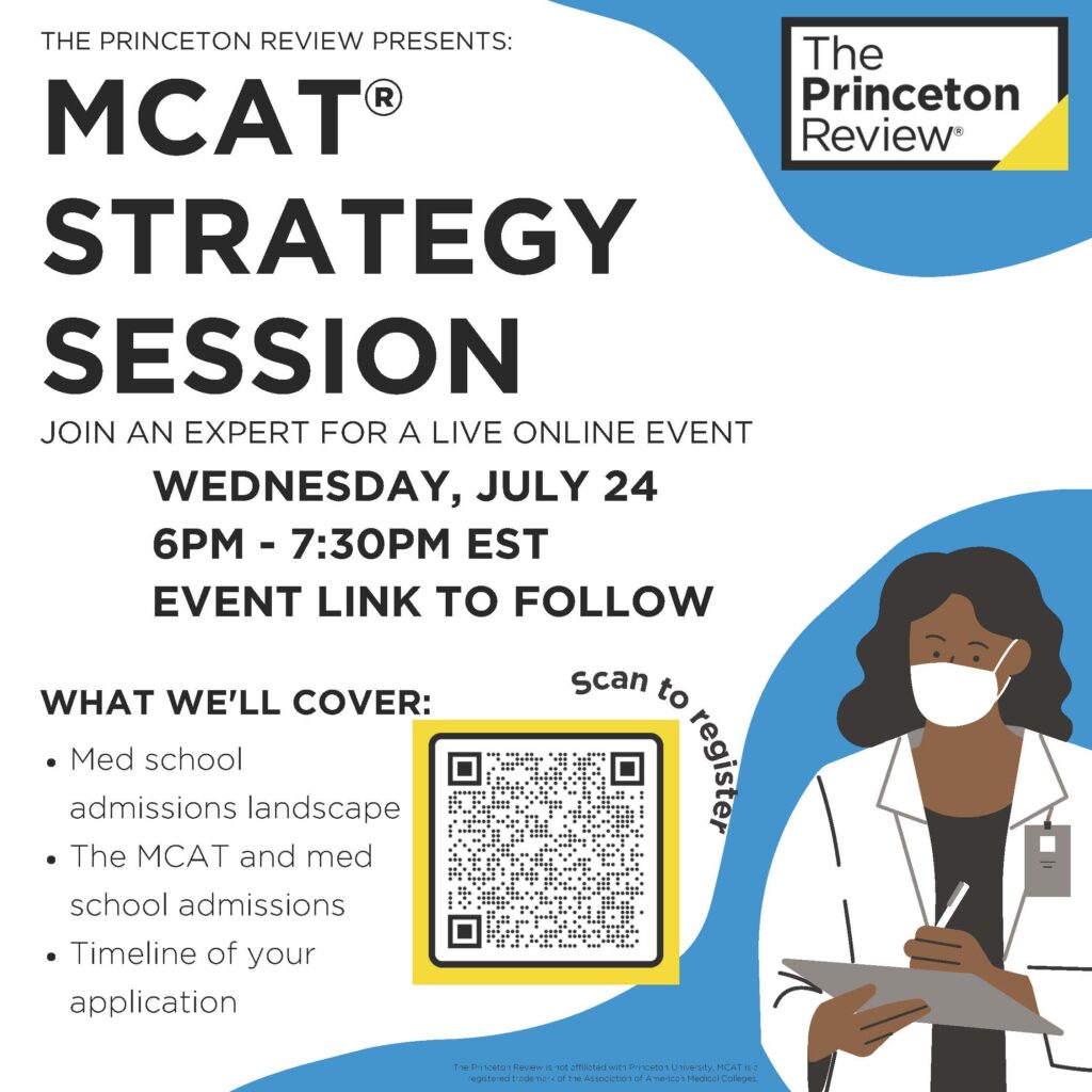 MCAT Strategy Session, Hosted by The Princeton Review