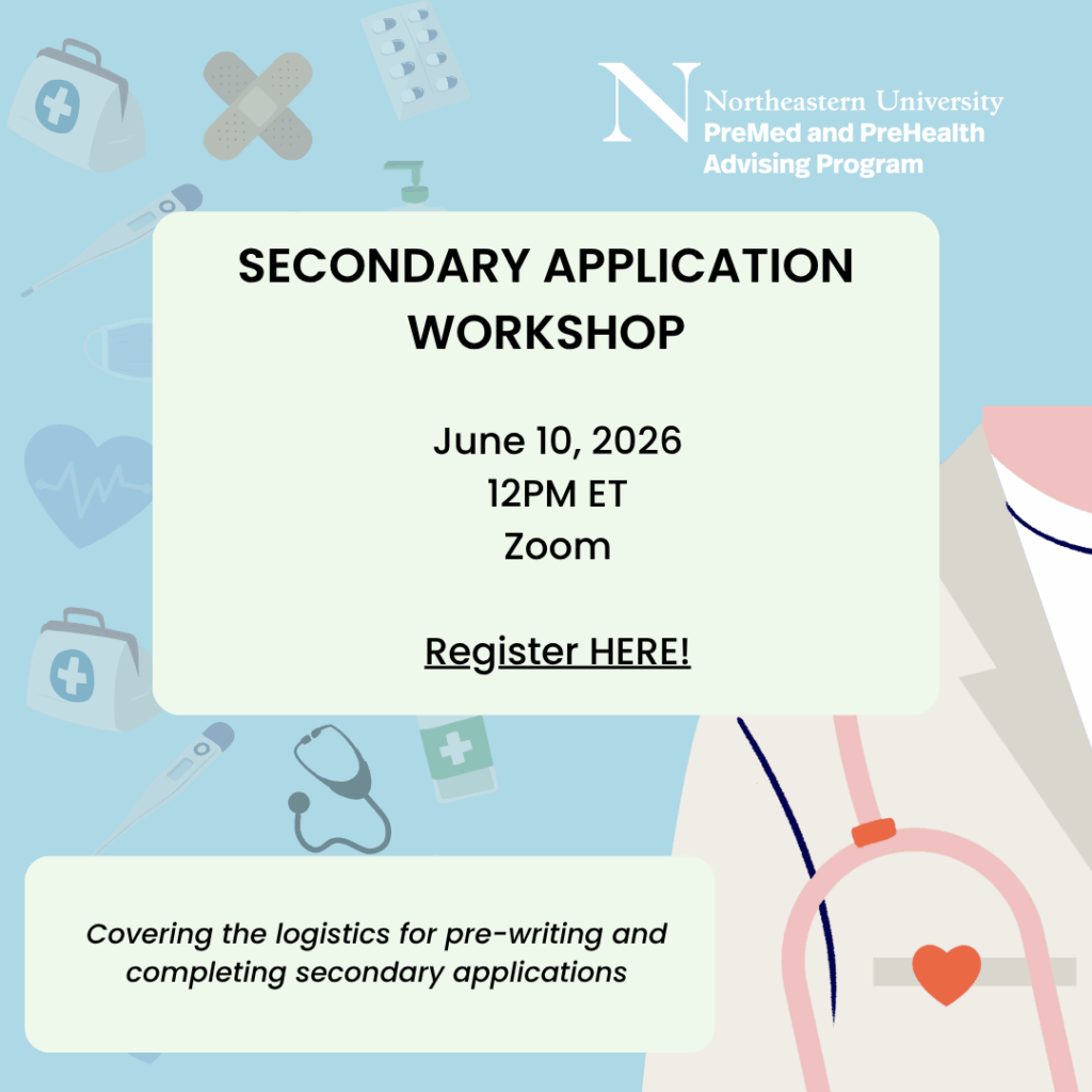 2027 Application Workshops | Secondary Application