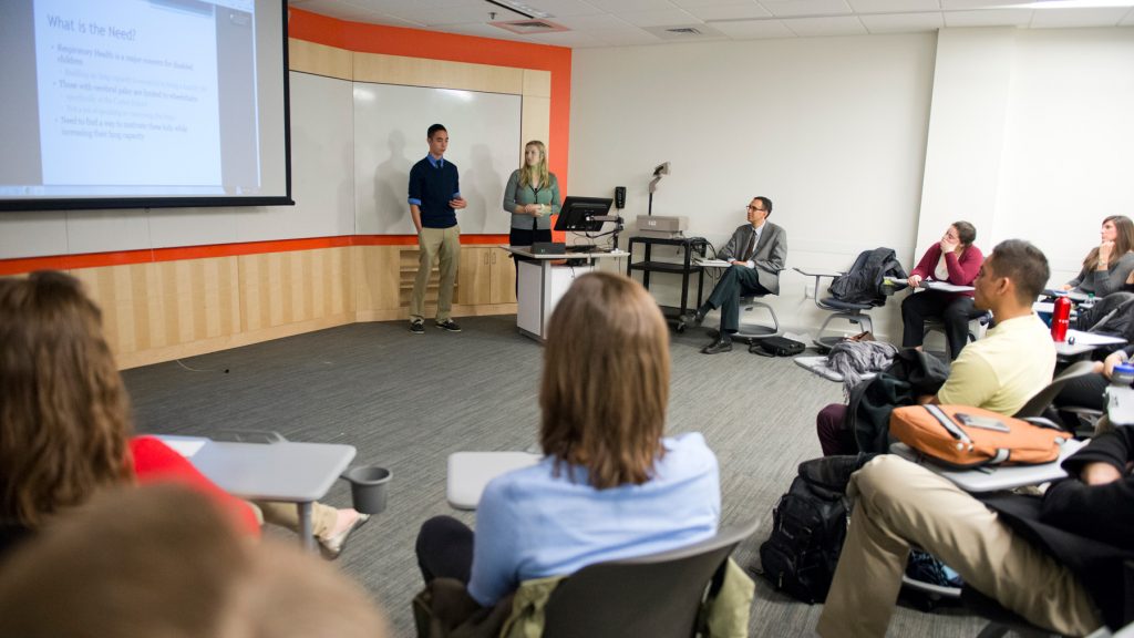 Students’ tech-​​based proposals ‘enable’ elderly and disabled
