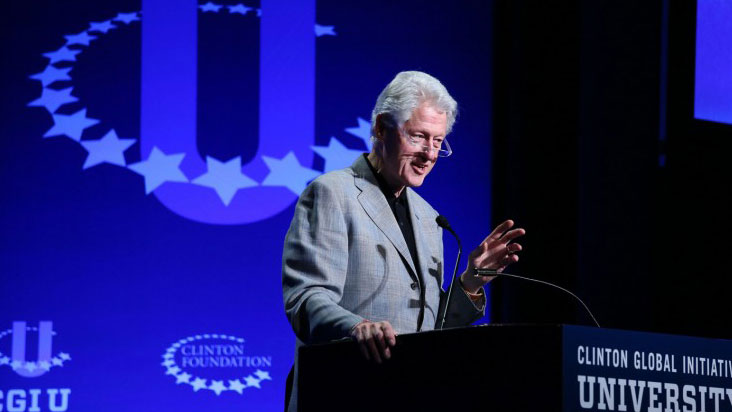 Northeastern students tackle global challenges at Clinton Global Initiative