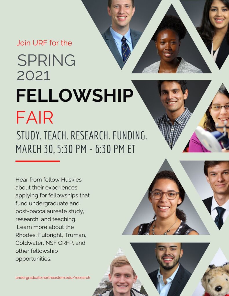 Join Us for the Spring 2021 Fellowship Fair